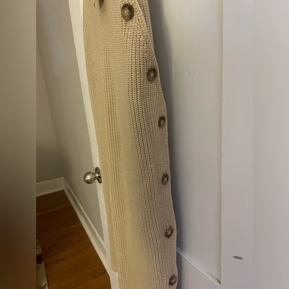 Sleeveless Button Up Sweater Dress - Picture 3 of 5